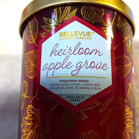 Bellevue Luxury Candles | 12 oz. Heirloom apple grove - Picture 2 of 3